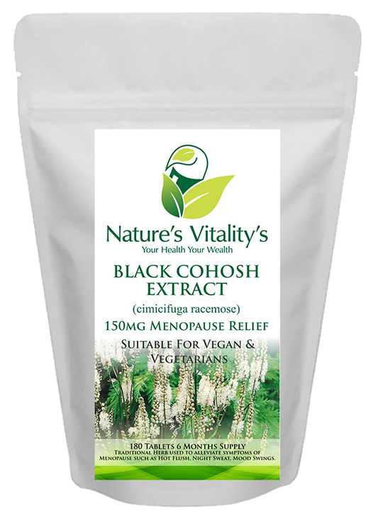Black Cohosh 180 tablets Menopause Support